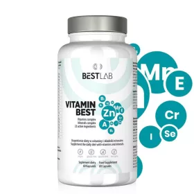   VitaMinBest 60 Kapseln - Kompleks aus Vitaminen & Mineralien für 60 Tage