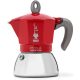 Bialetti Moka Induction Red – Klassischer Espressokocher für 4 Tassen, Induktionsgeeignet