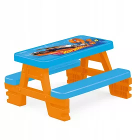    DOLU HOT WHEELS KINDER-PICKNICKTISCH FÜR KINDER 4-PERSONEN FÜR 4 PERSONEN 2+