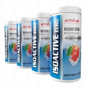  ISOACTIVE ZERO Kalorienfreier Isotonischer Elektrolytdrink, Grapefruitgeschmack