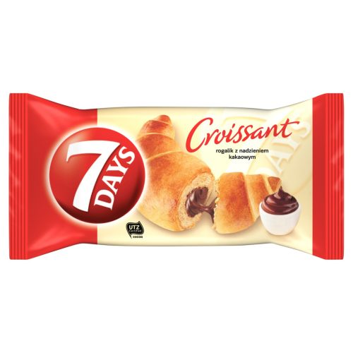 20er Pack Französische Croissants mit Kakaofüllung, 60g
