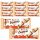 Kinder Bueno White 39g, 11er Pack - Weiße Schokolade und Haselnussfüllung
