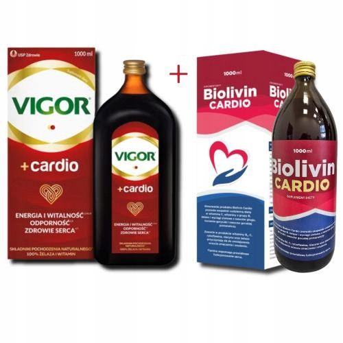 Vigor+ Cardio & Biolivin Cardio Set - Herzgesundheit und Energie