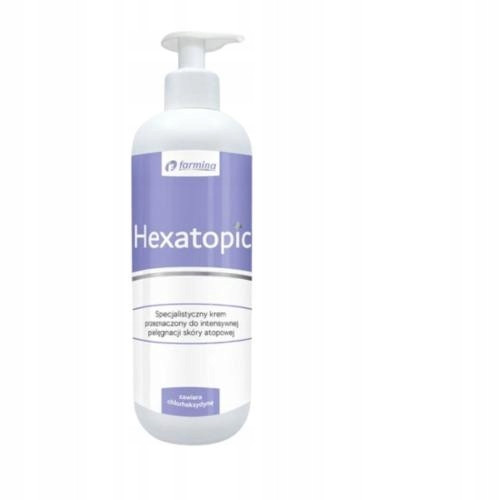 Hexatopic Spezialcreme für intensive Pflege bei Neurodermitis und sensibler Haut – 500 ML