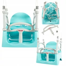  Doloni Schaukel mit Rückenlehne - Blau