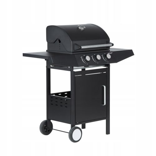  Gasgrill 3 Brenner, Thermometer im Deckel, Temperaturregler Prime3 GGG31