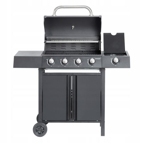  Gasgrill 4 Brenner + Seitenbrenner, Temperaturregelung Prime3 GGG41