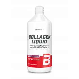   BioTechUSA Collagen Liquid: Flüssiges Kollagen mit Vitaminen und Mineralien ohne Zucker