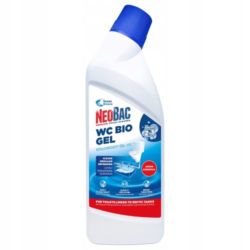  NeoBac WC Bio-Gel, sicher für Kläranlagen, Gel für Toiletten 2in1
