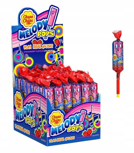 Chupa Chups Melody Pops: Musikalische Erdbeer-Lollipops
