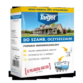  Pulverförmige Klärgrubenvorbereitung Target 1 l 1 kg