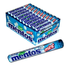   MENTOS MINT Dragees mit natürlichem Minzgeschmack, 40 Stück x 38g