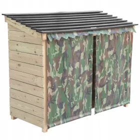  CLASSIC WORLD EDU Gartenhaus-Container aus Holz