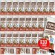 Knuspriger Haselnussriegel mit Schokolade - 35g x 30 Stück (1050g)