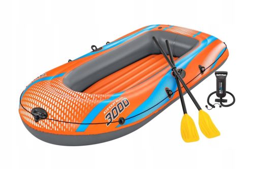  AUFBLASBARER 3-PERSONEN-PONTON 246 X 122 CM BESTWAY