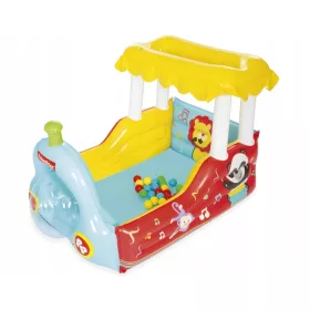  Bestway Fisher-Price Aufblasbarer Zug mit Bällen 132x94x89