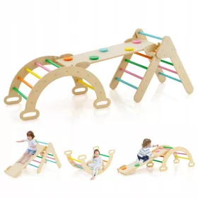  Holzkletterspielplatz für Kinder, Reha-Spielplatz