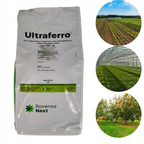  Ultraferro 5kg – EDDHA Eisenchelat-Dünger – Gesunde Pflanzen, einzigartige Obstgärten