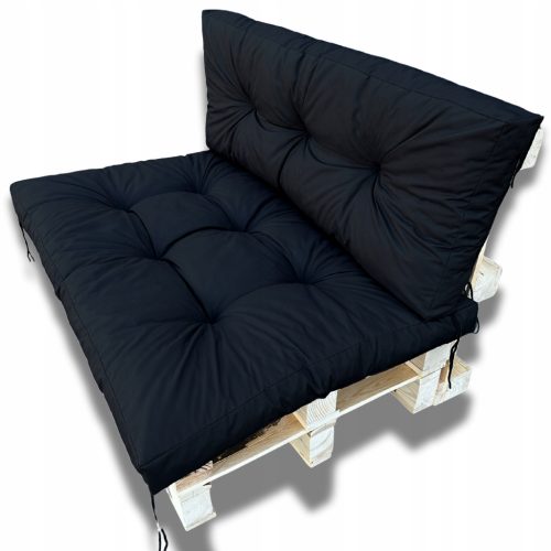  Gartenkissen-Set für Palette 120x80 Sitz + 120x40 Rückenlehne