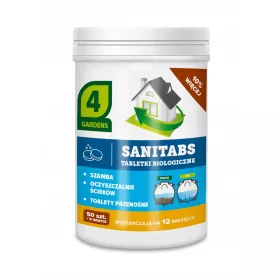    TARGET Sanitabs Bio-Tabletten zur Klärgrubenvorbereitung, 55 Stück