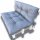  Gartenkissen für Paletten 120x80 + 120x40 wasserdicht Sitz + Rückenlehne