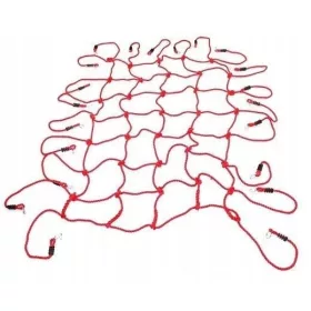  Allforbaby Kletternetz 200 x 210 cm Rot