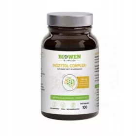   HempKing Inozytol Complex+ mit Vitamin B6 - Veganes Nahrungsergänzungsmittel, 100 Kapseln