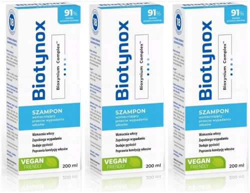 5x Biotynox Shampoo 200 ml gegen Haarausfall von BIOFARM – Pflege für alle Haartypen