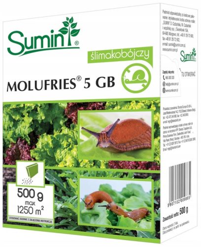 MOLUFRIES 5GB Schneckenbekämpfung Granulat, 500g - Nur für professionelle Anwender