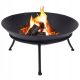 Großer Gartenkamin aus Gusseisen für Grillständerbeine 57 cm