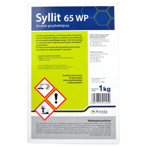 Syllit 65 WP 1KG - Hochwirksames Fungizid-Pulver für Obstliebhaber