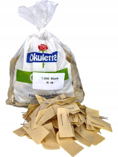 OKULETTE Okulierpatches für effektiven Pflanzenschutz, 24x46mm, 1000 Stück