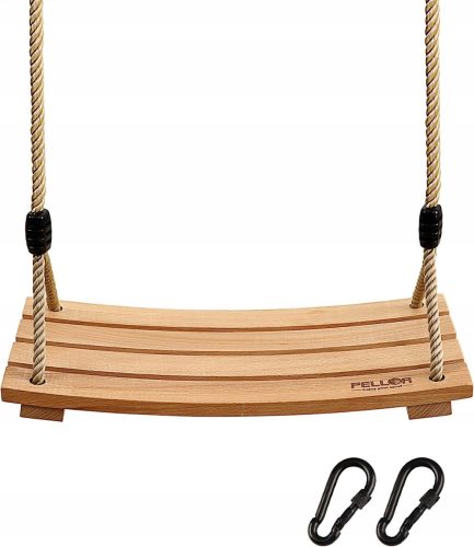  WS205 PELLOR HOLZSCHAUKEL MIT VERSTELLBAREM SEIL BIS 100 KG