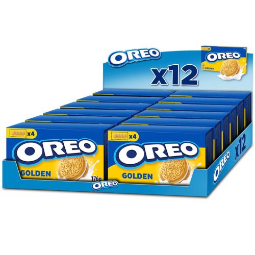 Oreo Golden 12er Pack - 176g pro Packung - Genuss der Extraklasse
