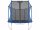  Gartentrampolin Ultrasport Uni-Jump 244cm UV blau