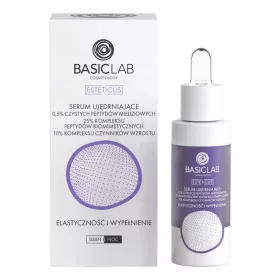  BasicLab Serum mit 0,5% reinen Kupferpeptiden - 30ml für jugendliche Elastizität und Straffheit