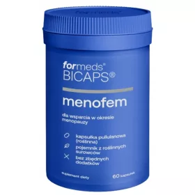   BICAPS MENOFEM - Natürliche Unterstützung für Frauen in der Menopause | ForMeds, 60 Kapseln