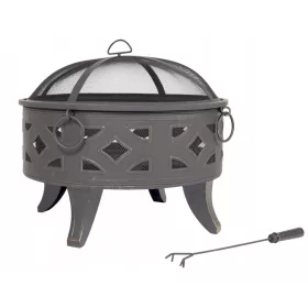  DIAMOND Kamin mit Grill FIRE Heizung