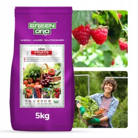    Himbeerfruchtdünger Mehrkomponenten ORO FRUITS 100 Tage 5kg GREEN ORO