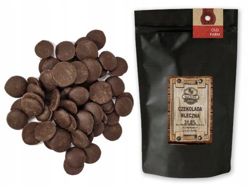 Qualität Milchschokolade in kleinen Pastillen 1000g - Ideal für Konditorei