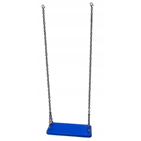    A4B ALUMINIUM SCHAUKEL EDELSTAHL KETTEN SPIELPLATZ EN1176 BLAU