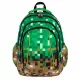 Schulrucksack BP-04 Pixele von St.Right Majewski mit 4 Fächern