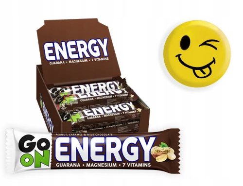 GO ON Energy Riegel Nuss-Karamell 24x50 g - Energie & Geschmack in einem Snack