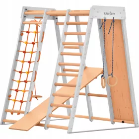  Holzspielplatz (3, weiß)
