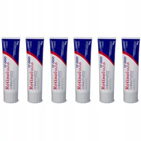   Retinobaza 17000 Vitamin A Creme mit Retinol für intensive Hautpflege, 6 x 30g