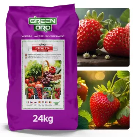    Erdbeerdünger 24kg Erdbeersämlingsdünger ORO FRUITS 100 Tage