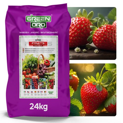  Erdbeerdünger 24kg Erdbeersämlingsdünger ORO FRUITS 100 Tage