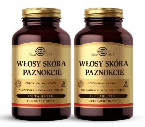 Solgar Formel für Haare, Haut und Nägel - Nahrungsergänzungsmittel, 240 Tabletten