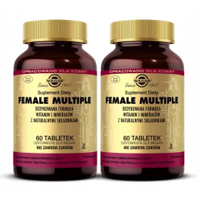   Solgar Female Multiple - Vitamine und Mineralstoffe speziell für Frauen, 60 Tabletten