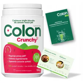   Colon Crunchy - Natürlicher Ballaststoffzusatz für eine gesunde Darmfunktion